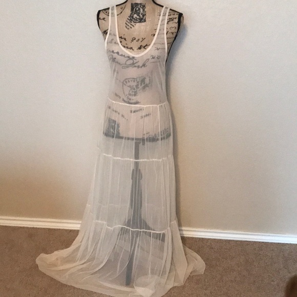 For Love And Lemons Dresses & Skirts - TRADE for resalegold For Love & Lemons Nude Sheer